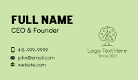 Tropic Business Card example 1