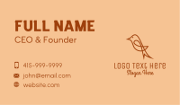 Minimal Business Card example 2