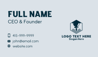 Hardware Drill Tool Business Card