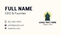 Pilgrimage Business Card example 2