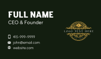 Foliage Vine Luxury Business Card Design