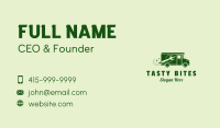 Diner Business Card example 1