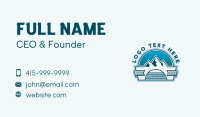 Mountain Summit Hike Business Card