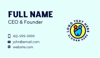 Tooth Family Dentist  Business Card