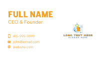 Dry Cleaning Business Card example 1