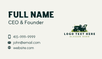 Lawn Mower Grass Cutter Business Card