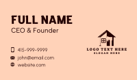 Axe House Carpentry Business Card Design