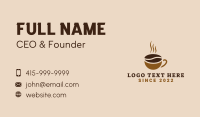 Hot Chocolate Business Card example 4