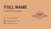 Hike Business Card example 1
