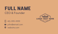 Mountain Summit Adventure Business Card