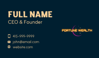 Moon Star Fortune Teller Business Card Image Preview