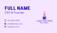 Gardening Flower Pot Business Card Design