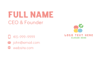 Puzzle Game Learning Business Card
