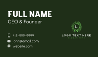 Microbiology Cell Laboratory Business Card