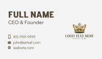 Royal Crown Elegant Business Card