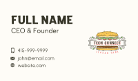 Burger Restaurant Diner Business Card