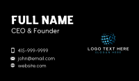 Global Network Communication Business Card
