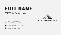 Hammer Roofing Construction Business Card Image Preview