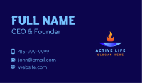 Industrial Water Fire Business Card