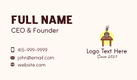 Table Business Card example 2