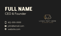 Luxury Roofing Apartment Business Card