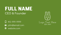Beer Glass Business Card example 2