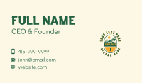 Yard Landscaping Mower Business Card