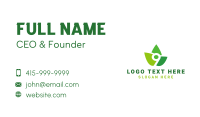 Leaf Tech Number 9 Business Card