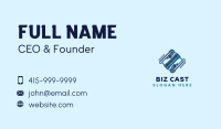 Plumber Pipe Wrench Business Card