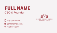 Roof Real Estate Roofing Business Card