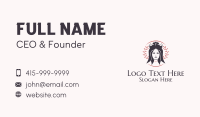 Beauty Queen Pageant  Business Card
