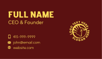 Yellow Horn Buffalo Business Card