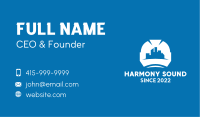 Hard Hat City Construction  Business Card