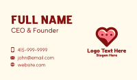Dating Community Business Card example 2