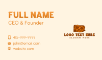 Pennsylvania Pretzel Bread Business Card Design