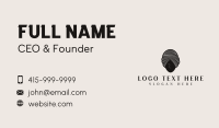 Turban Clothing Headdress Business Card