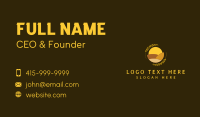 Sunset Field Wheat Grain Business Card