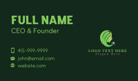 Natural Woman Hair Business Card