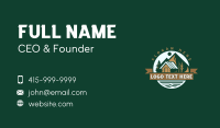 Lodge Business Card example 3