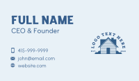 House Roofing Construction Business Card Design