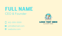 Bubble Bath Dog Business Card