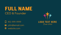 Star Fireworks Celebration  Business Card