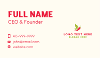 Hot Chili Butterfly Business Card