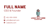 3D Toy Robot Business Card Design