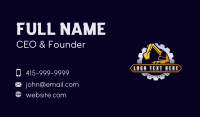 Excavator Business Card example 1