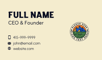 Mountain Field Journey Business Card