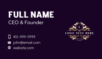 Luxury Floral Boutique Business Card