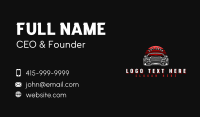 Racing Car Automotive Business Card