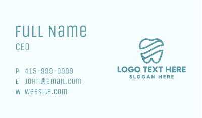 Blue Tooth Waves Business Card