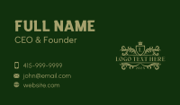 Royal Shield Monarchy Business Card